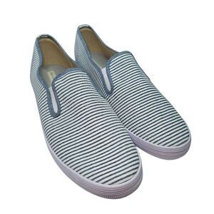 NEW AMERICAN EAGLE Blue White Slip On Casual Shoes Womens Size 12